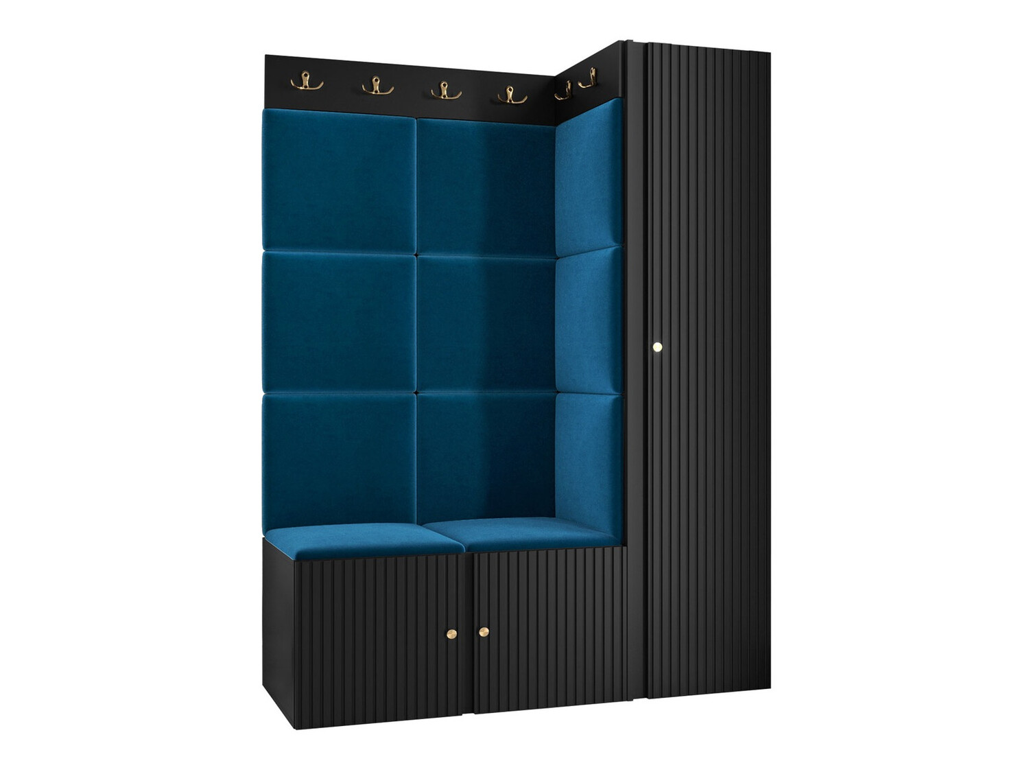 Gangmeubelset Hartford 385 (Zwart)