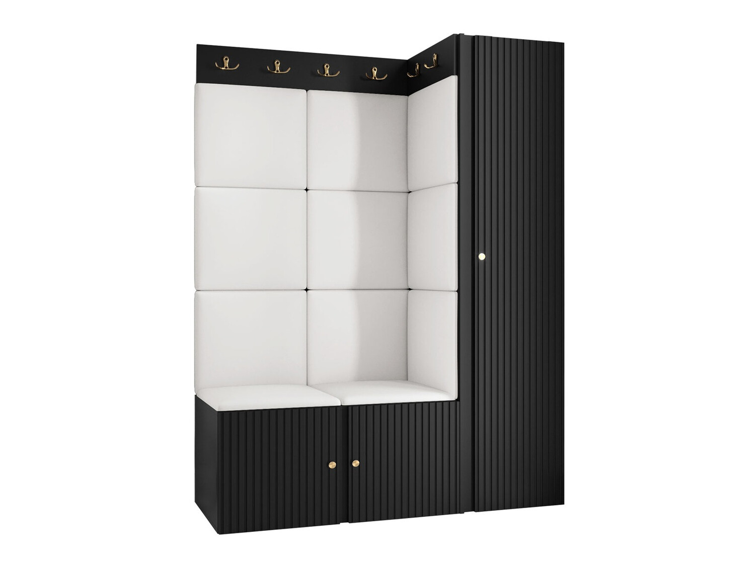 Gangmeubelset Hartford 385 (Zwart)