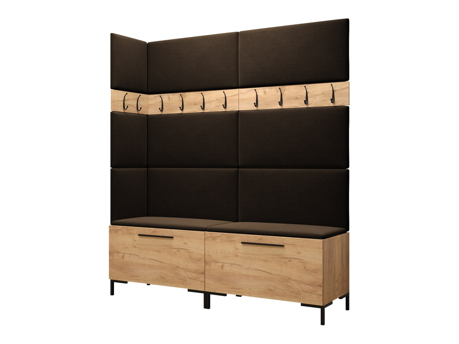 Gangmeubelset Tivsoa 104 (Craft eiken)