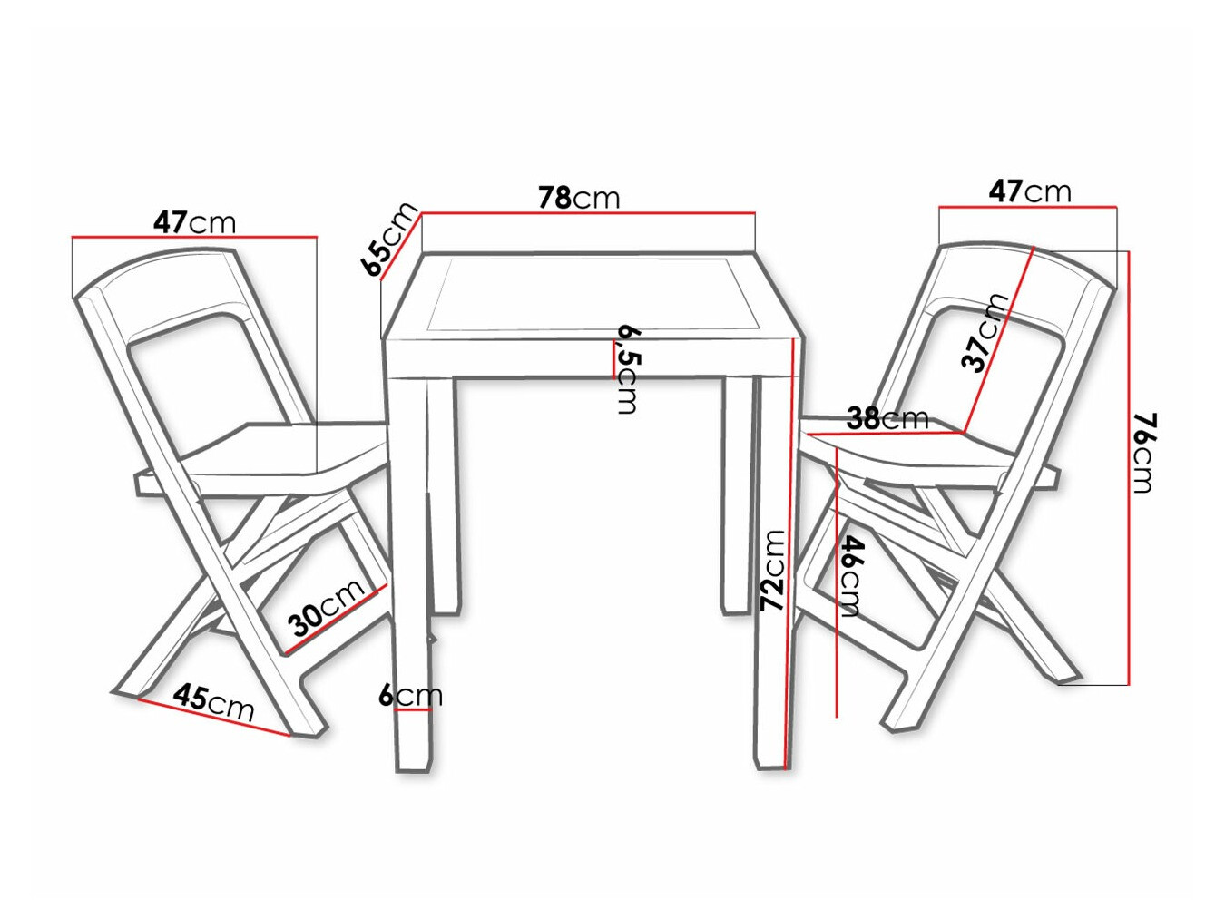 Balkonset Richardson 119