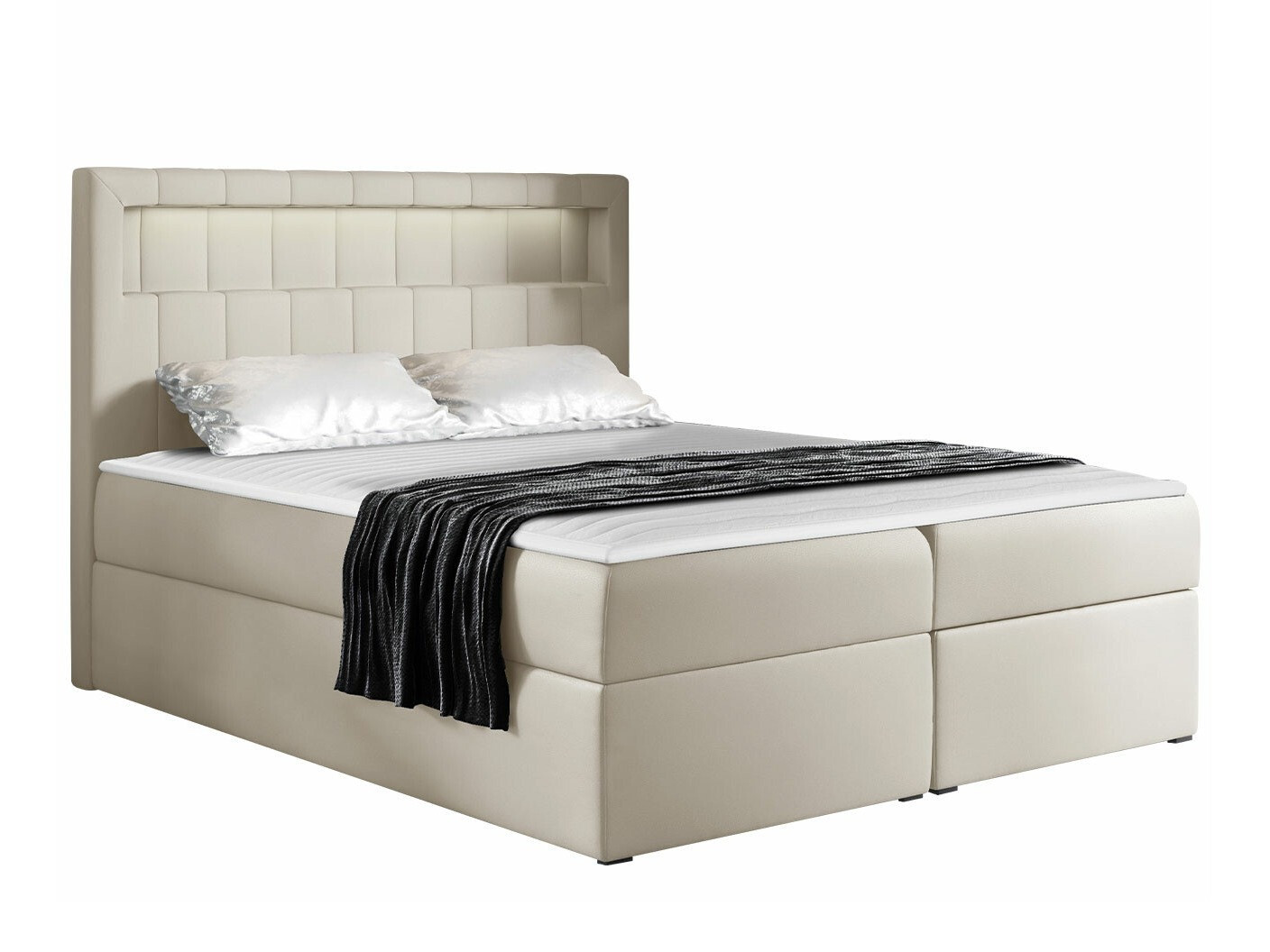 Boxspring Baltimore 131 (Soft 033)