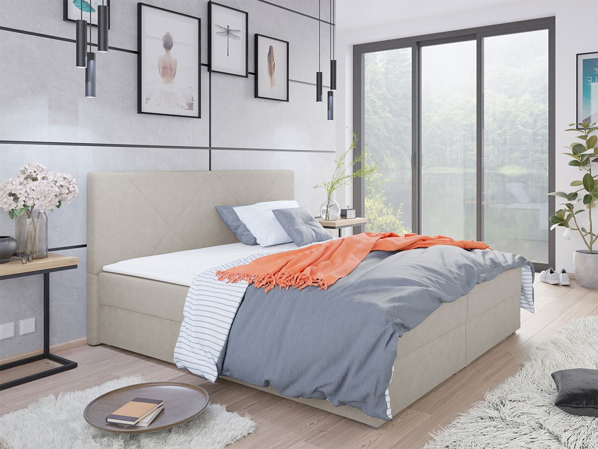 Boxspring Memphis 117 (Rico 01)