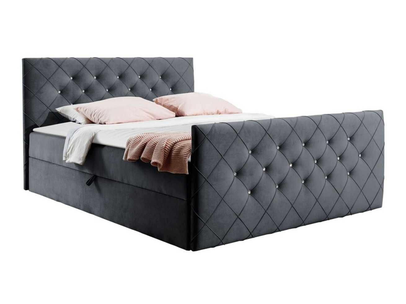 Boxspring Baltimore 158 (Amor Velvet 4321)
