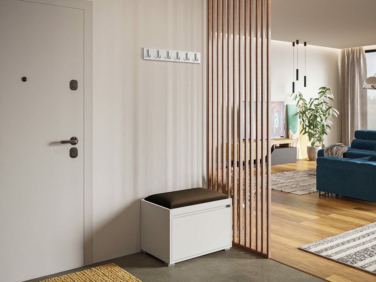 Gangmeubelset Comfivo 396 (Wit + Manila 04)