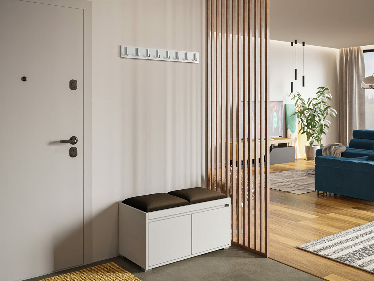 Gangmeubelset Comfivo Pinus I (Wit + Manila 04)