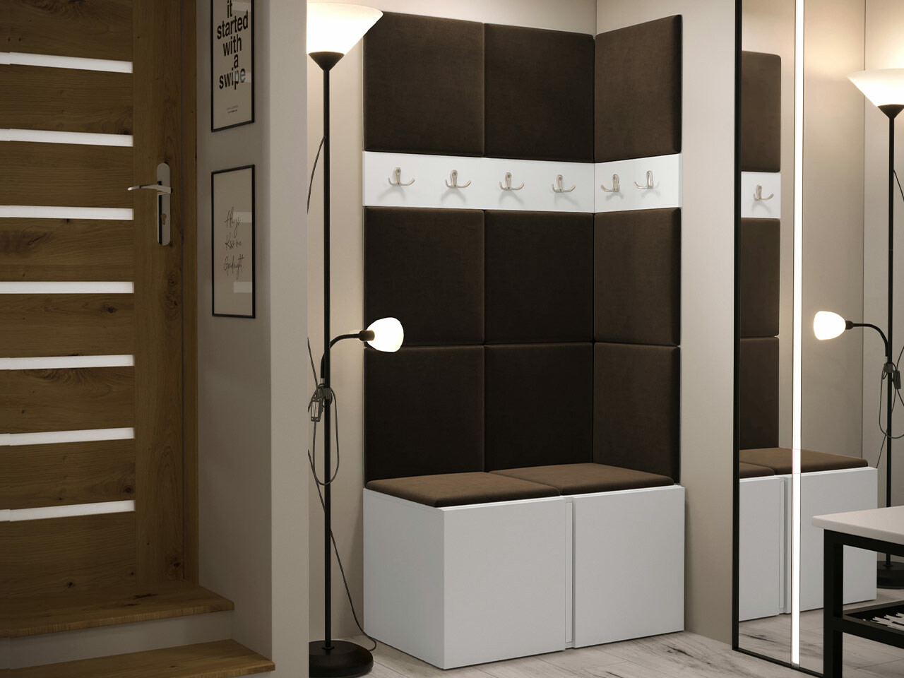 Gangmeubelset Hartford 264 (Wit)