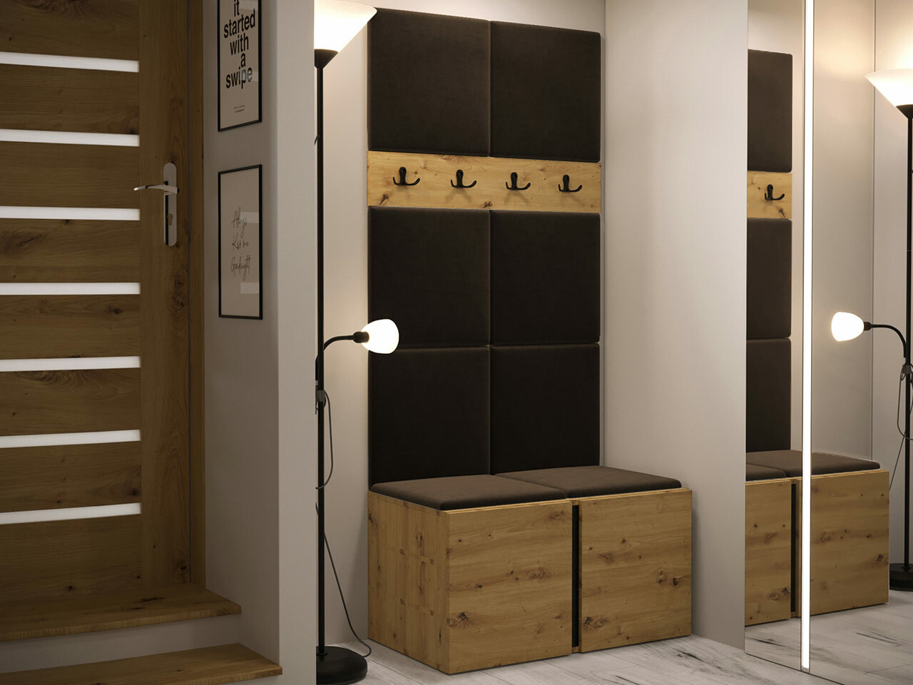 Gangmeubelset Hartford 267 (Artisan eiken)