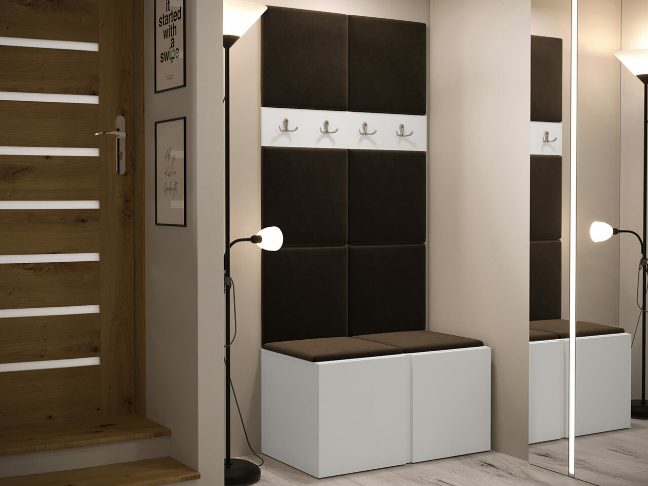 Gangmeubelset Hartford 267 (Wit)