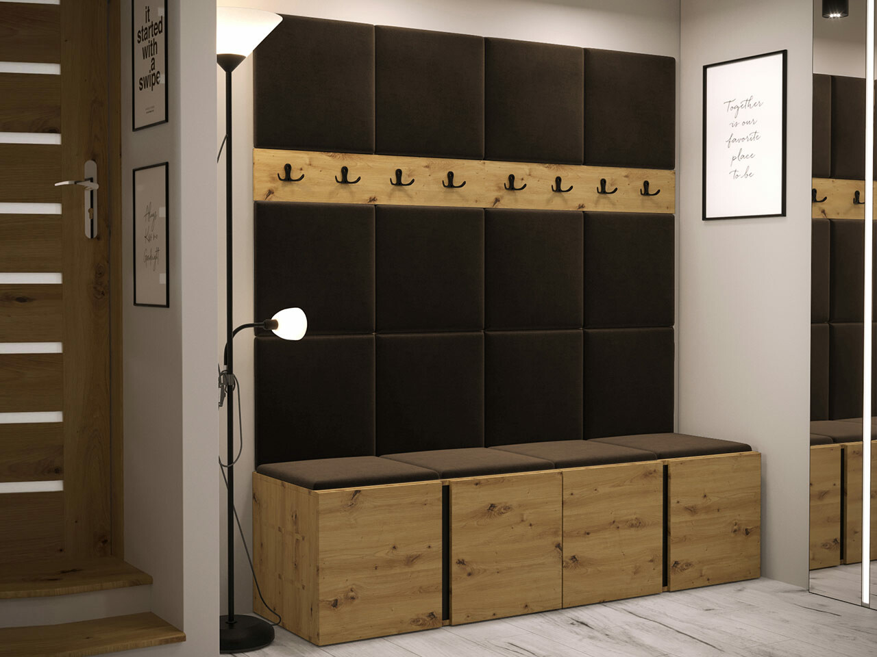 Gangmeubelset Hartford 268 (Artisan eiken)