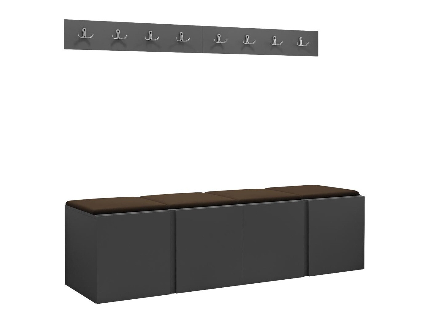 Gangmeubelset Hartford 276 (Grafiet)