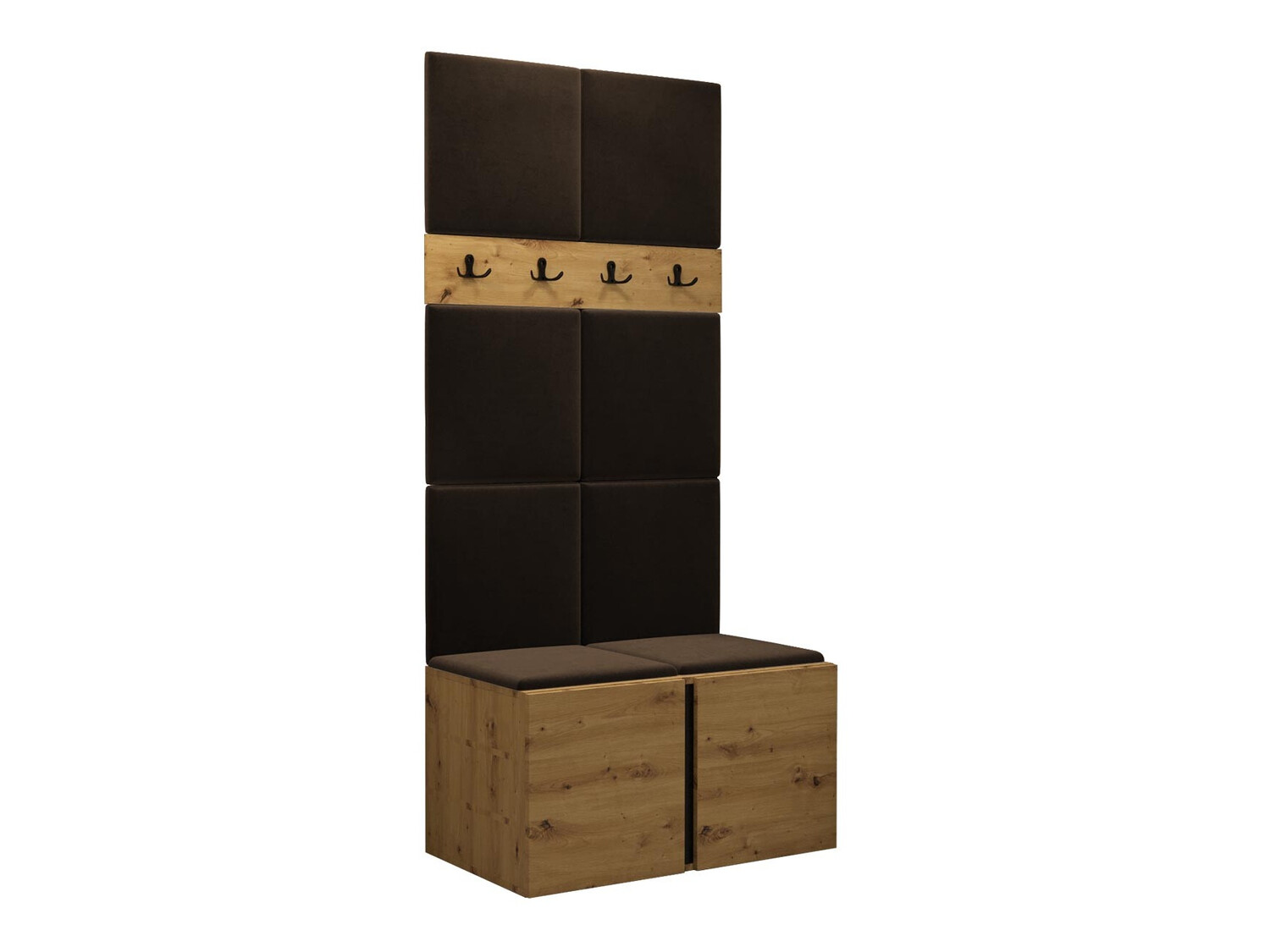 Gangmeubelset Pinis IV (Artisan eiken)