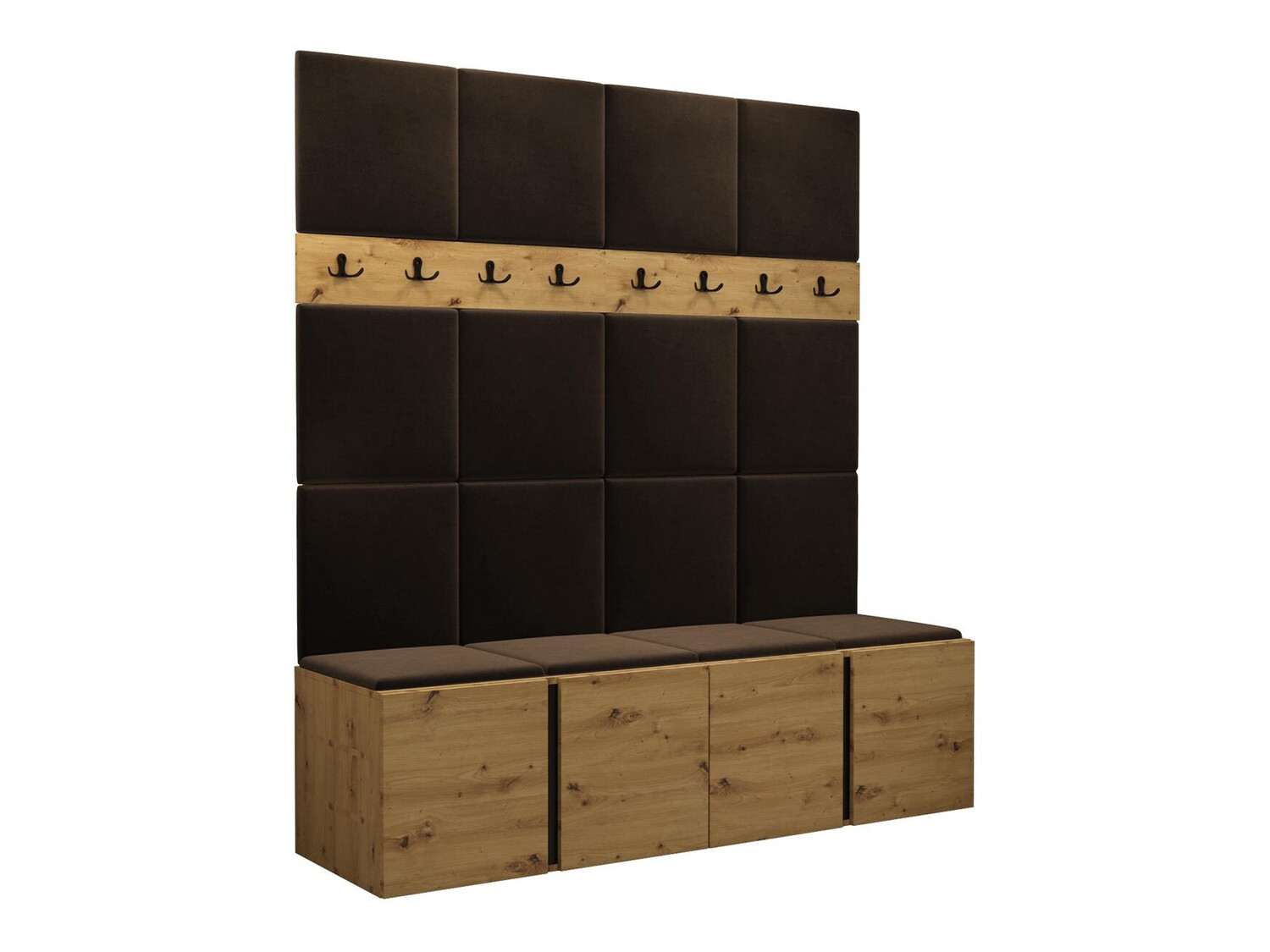 Gangmeubelset Pinis V (Artisan eiken)