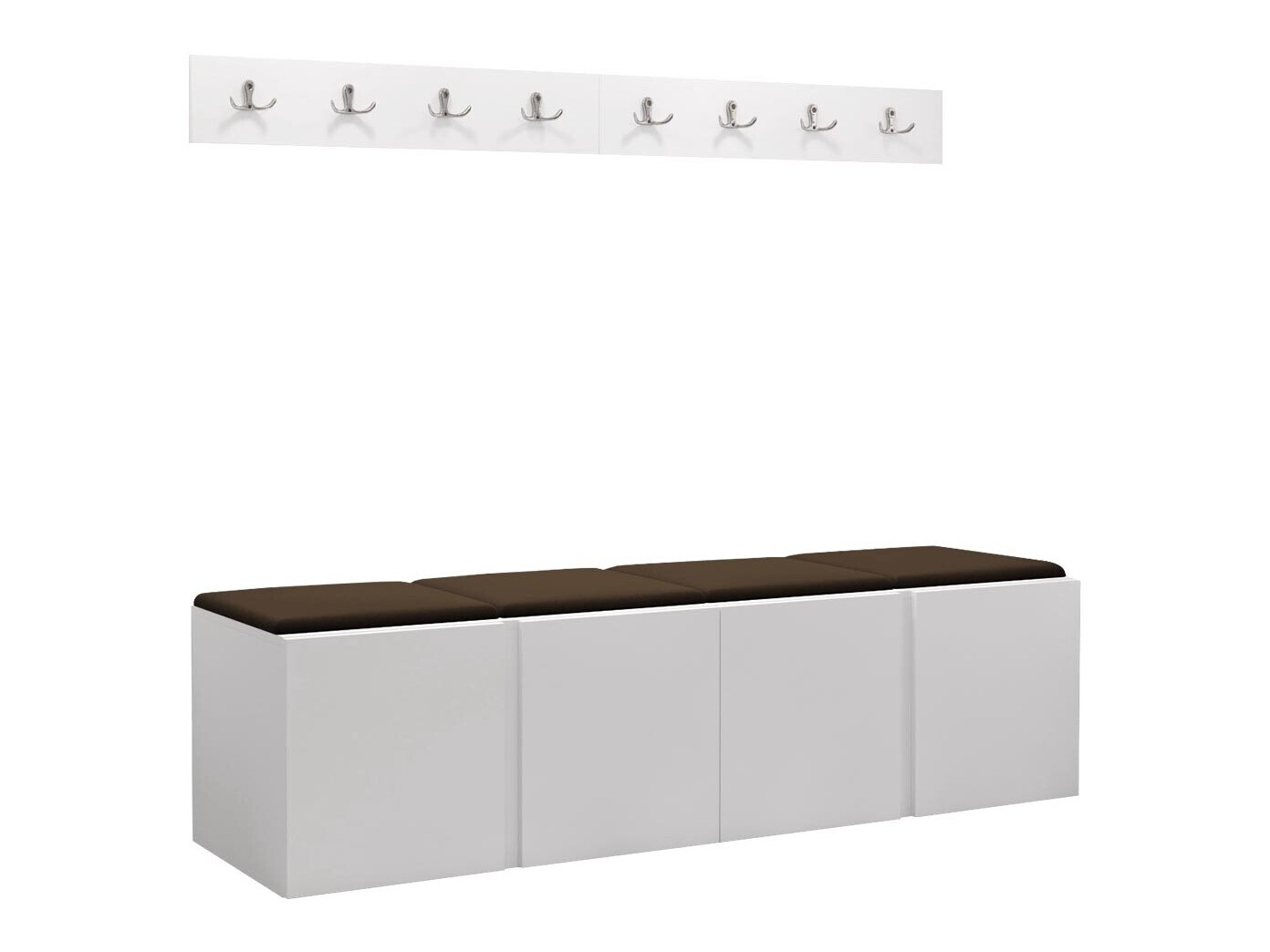 Gangmeubelset Pinis VII (Wit)