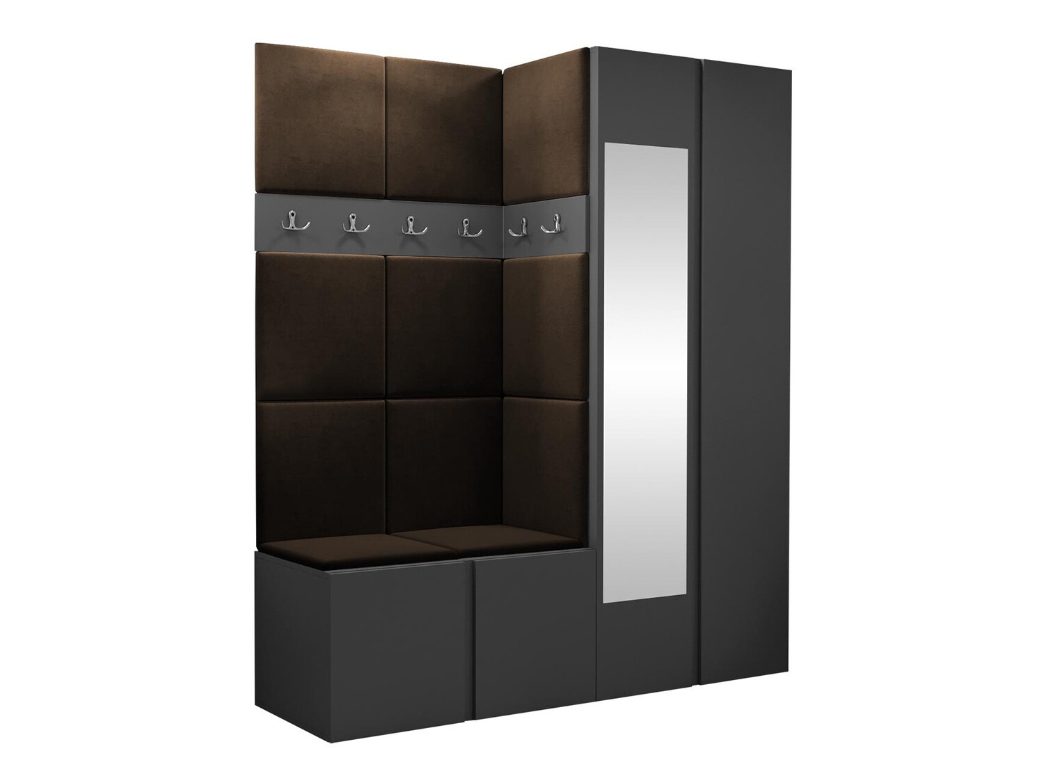 Gangmeubelset Hartford 278 (Grafiet)