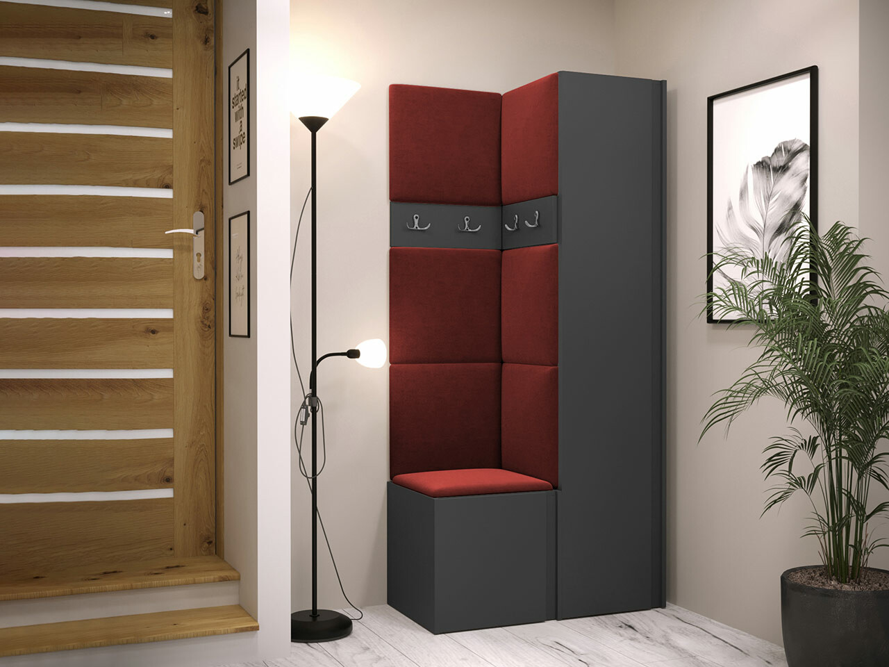 Gangmeubelset Hartford 348 (Grafiet)