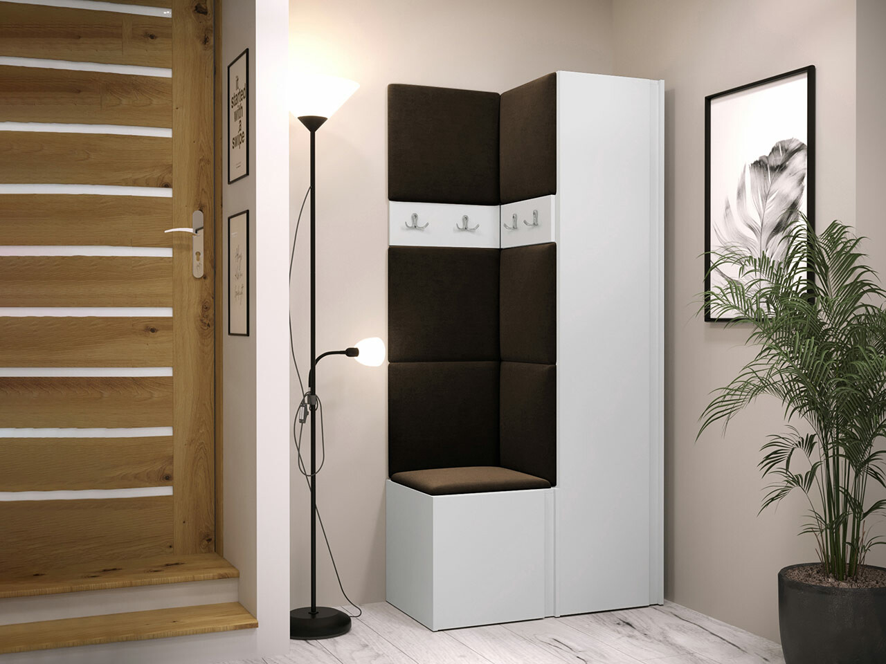 Gangmeubelset Hartford 348 (Wit)