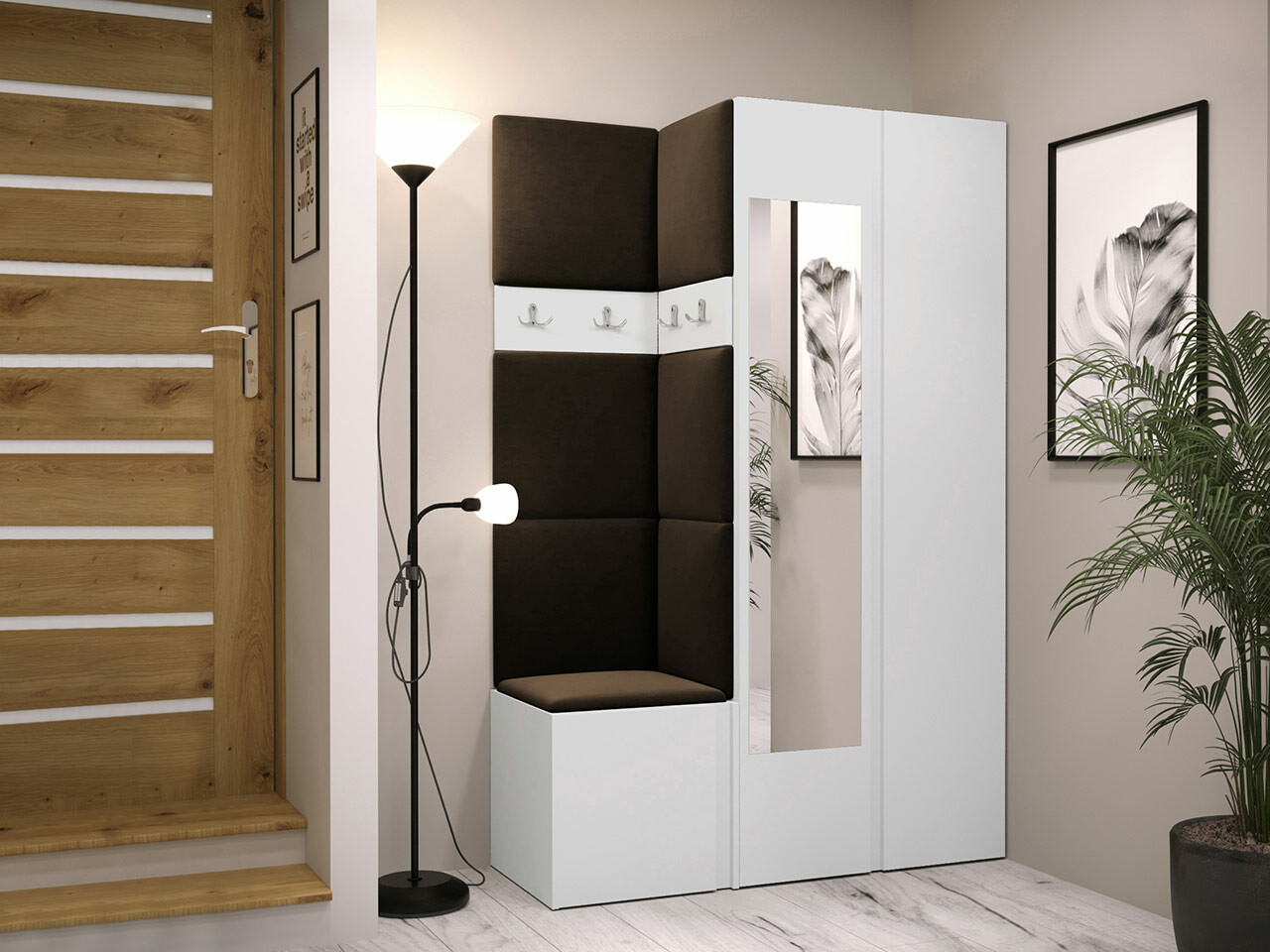 Gangmeubelset Hartford 350 (Wit)