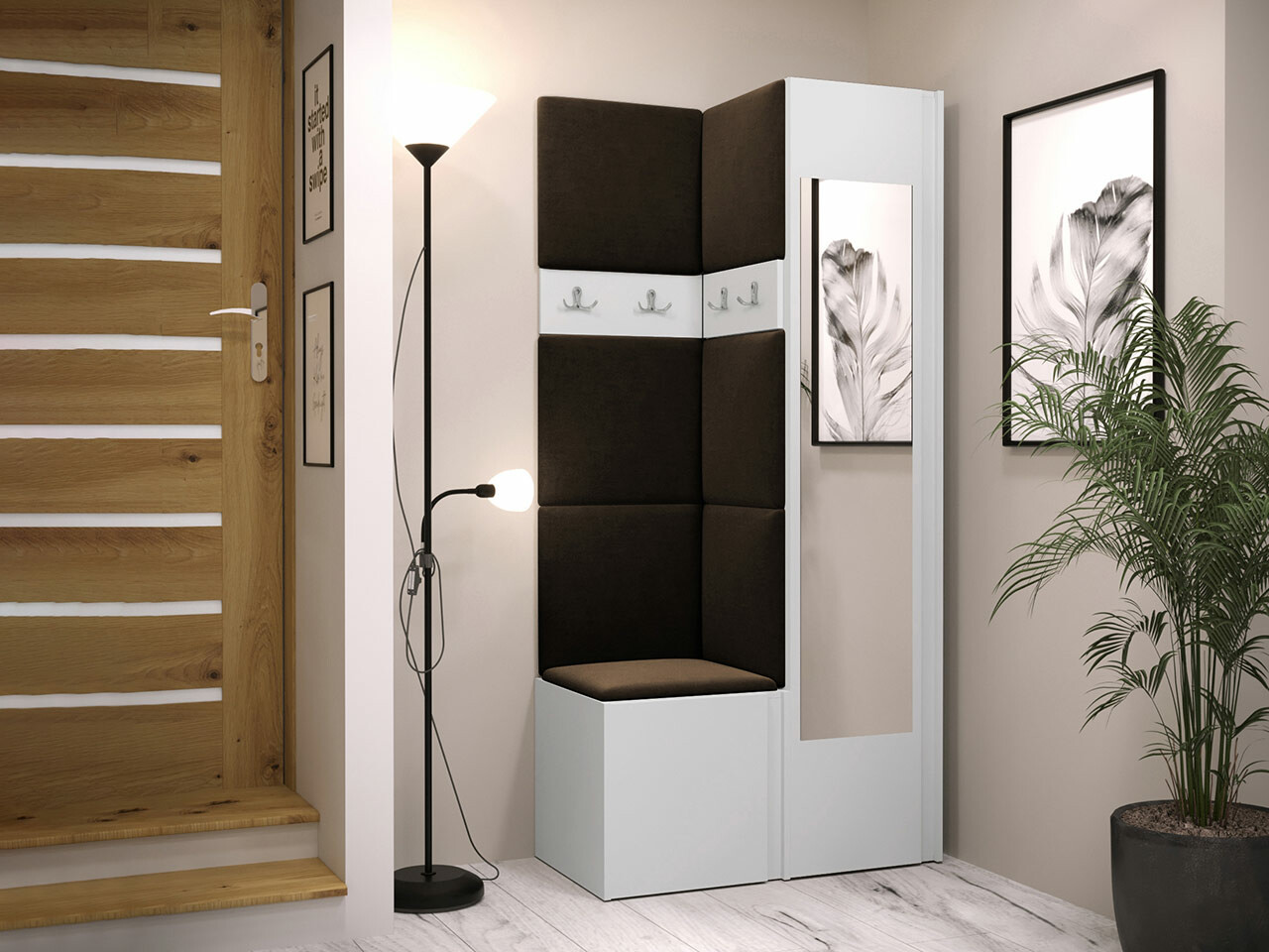 Gangmeubelset Hartford 354 (Wit)