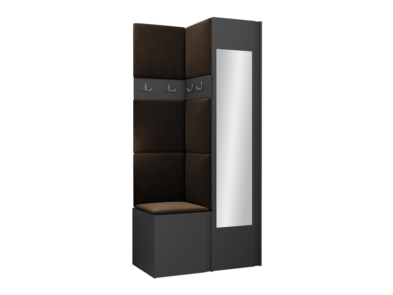 Gangmeubelset Pinis XXV (Grafiet)