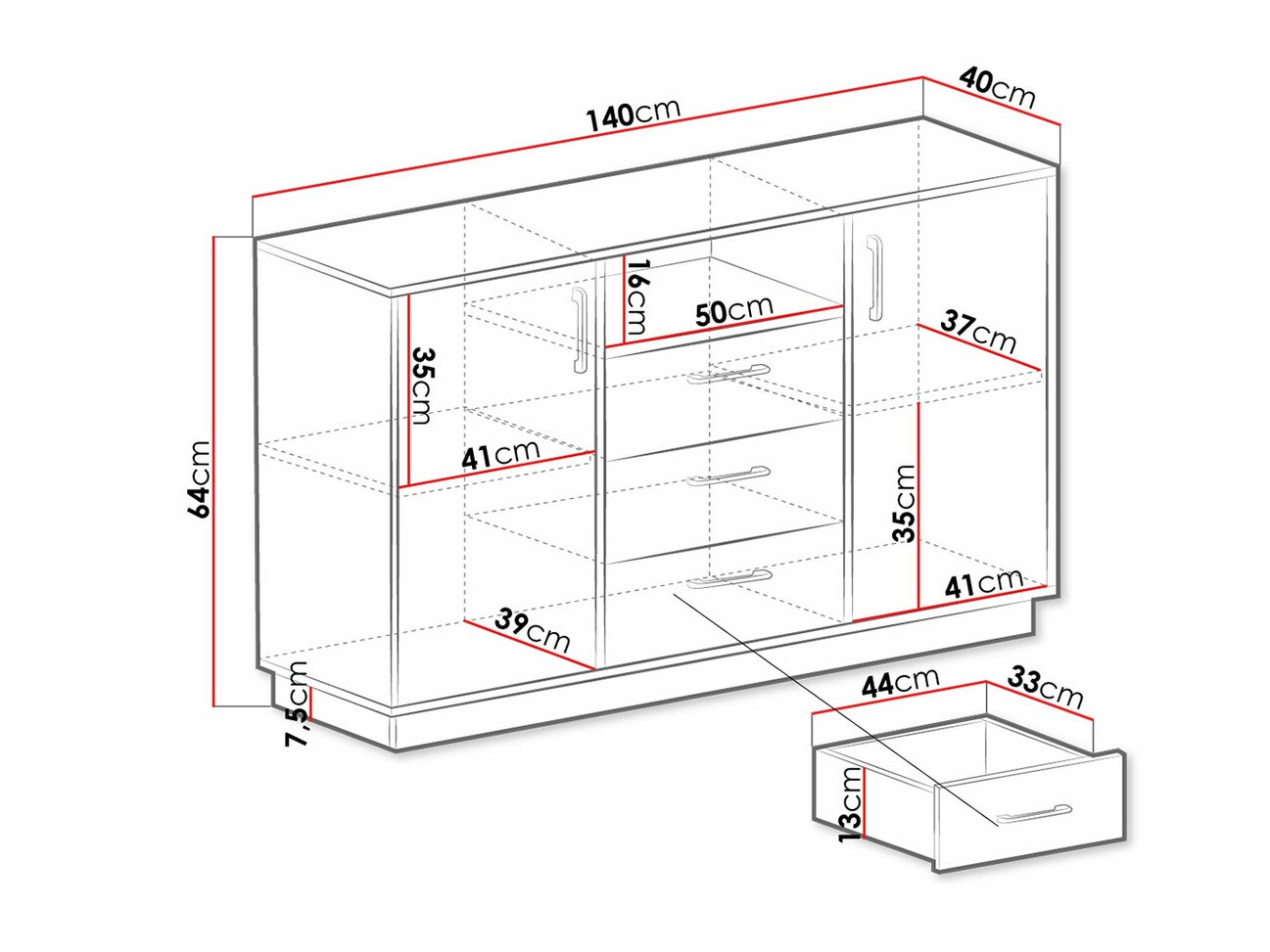 Woonkamerset Omaha T116