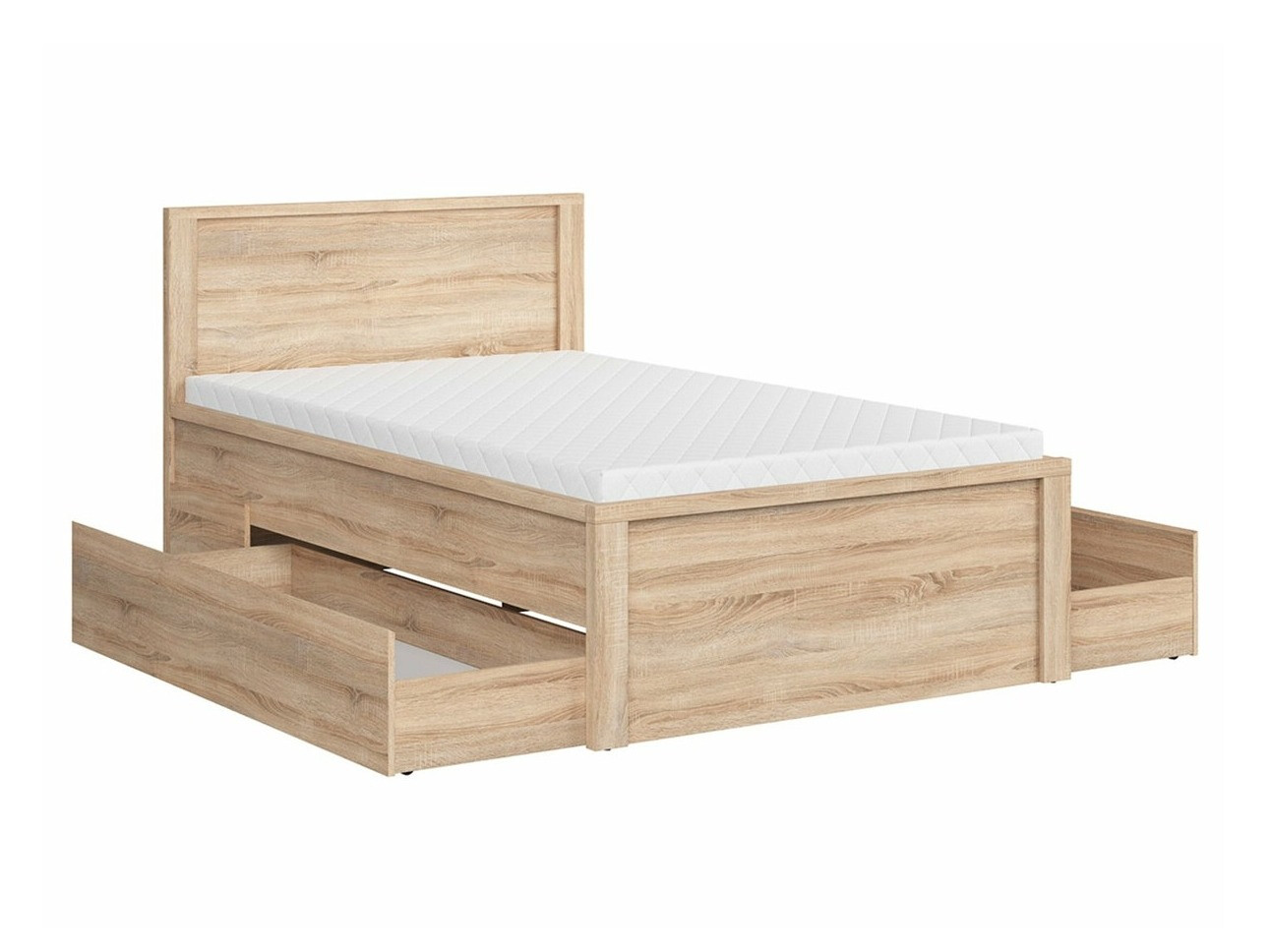 Bed Nolroma 129 (Sonoma eik)