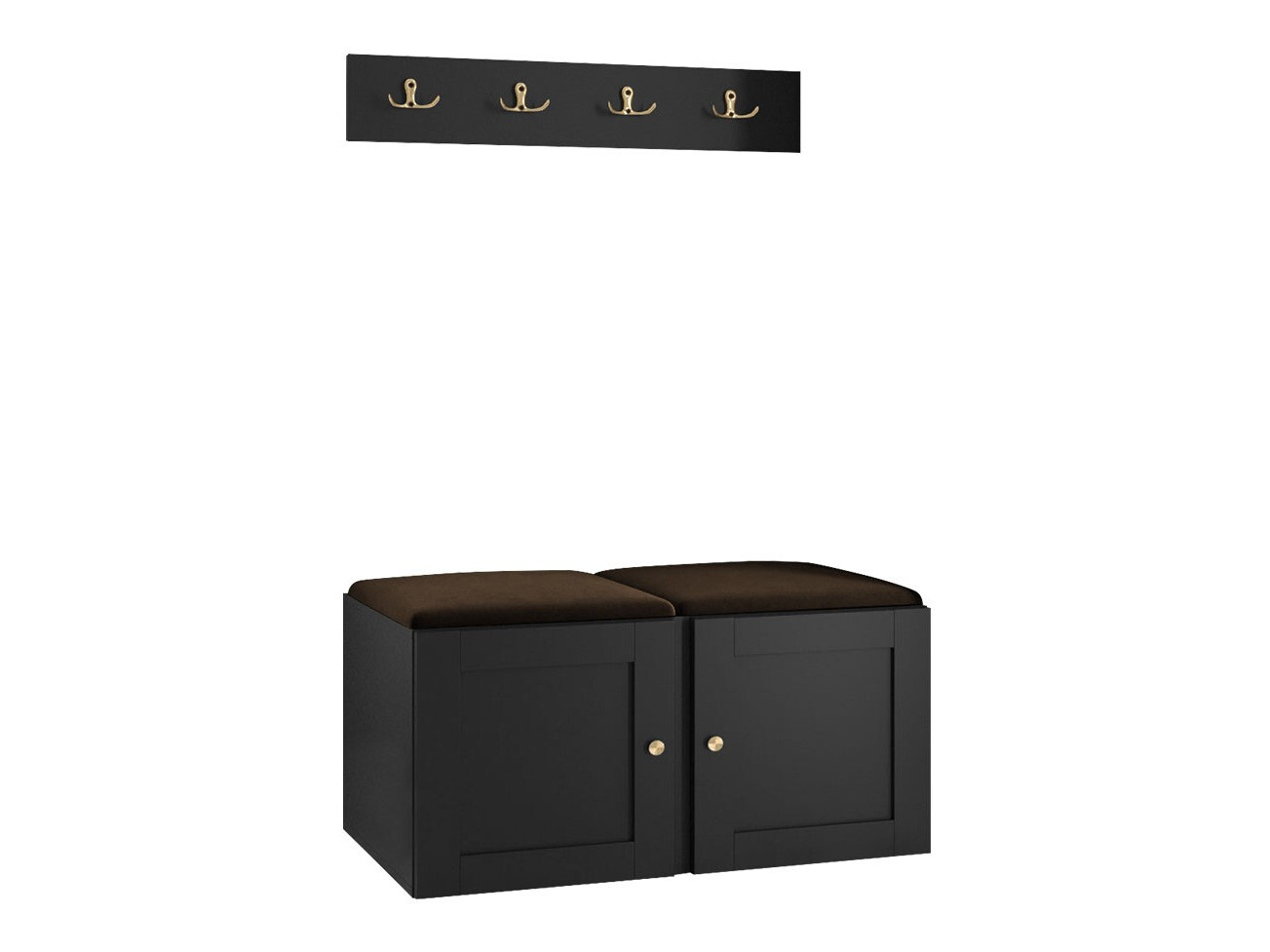 Gangmeubelset Hartford 376 (Zwart)