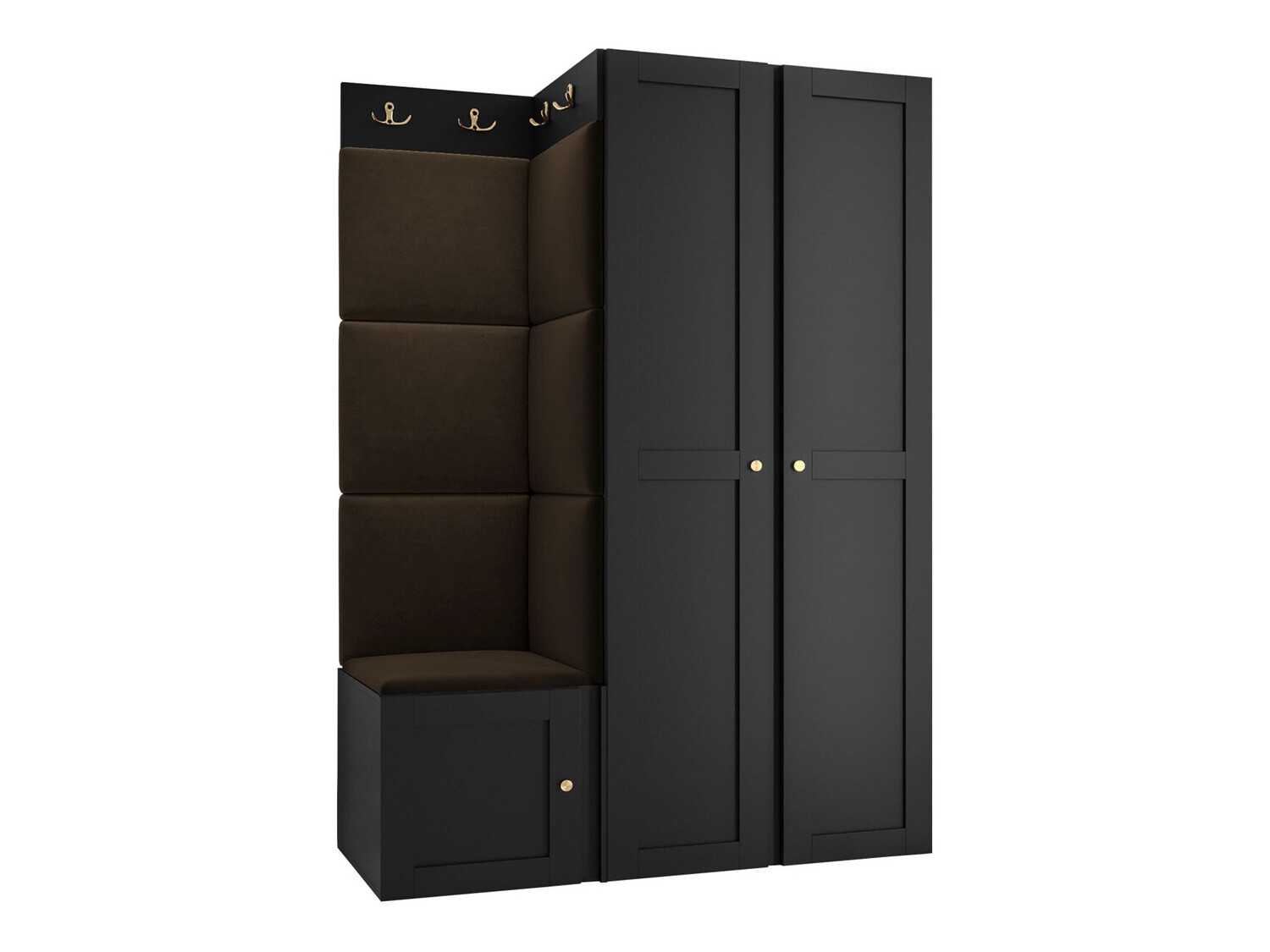 Gangmeubelset Hartford 379 (Zwart)