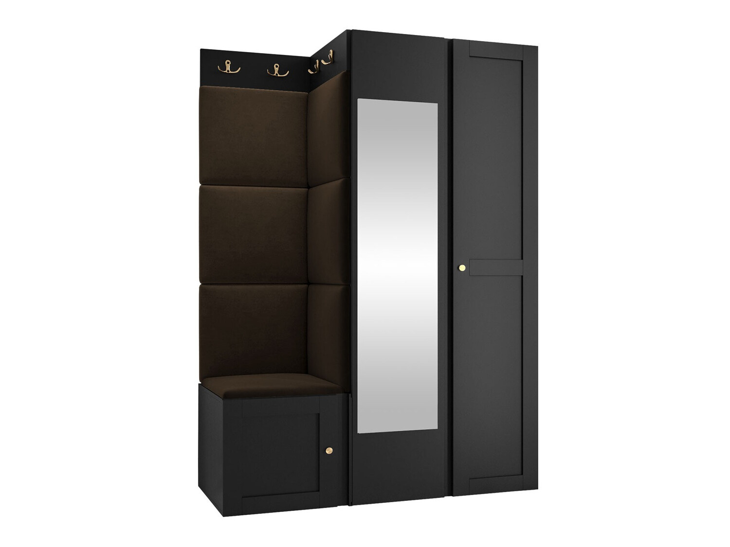 Gangmeubelset Hartford 380 (Zwart)