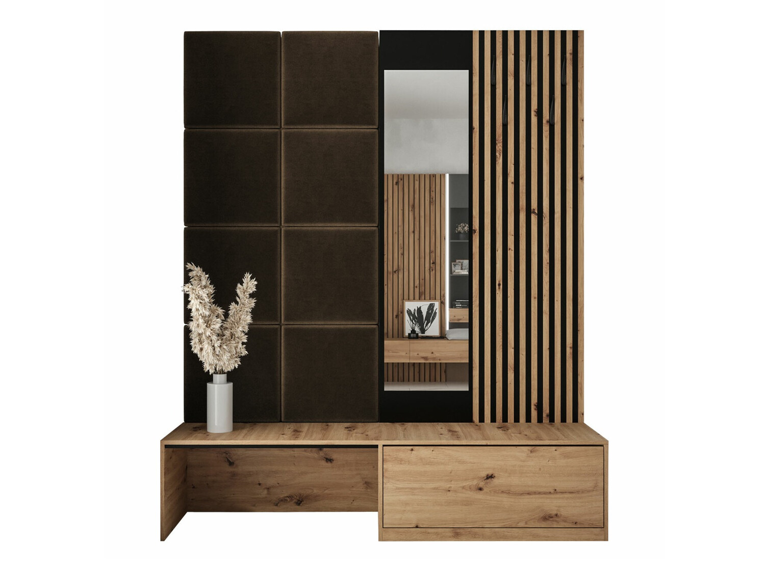 Gangmeubelset Hartford 322 (Artisan eiken + Manila 04)