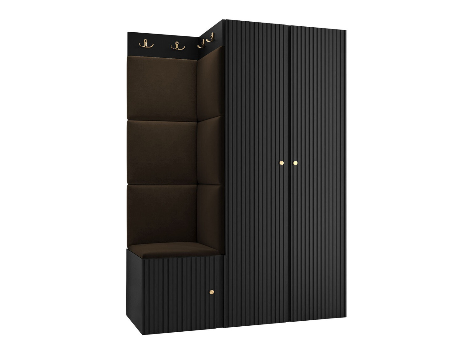 Gangmeubelset Hartford 387 (Zwart)