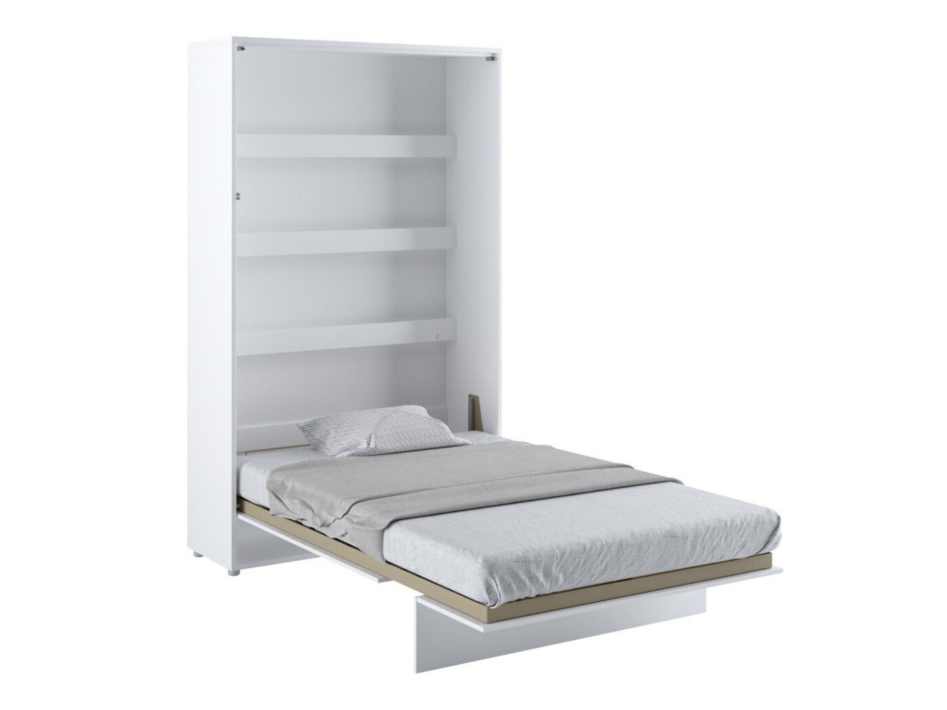 Muurbed Concept Pro Lenart (Wit + Glanzend wit)