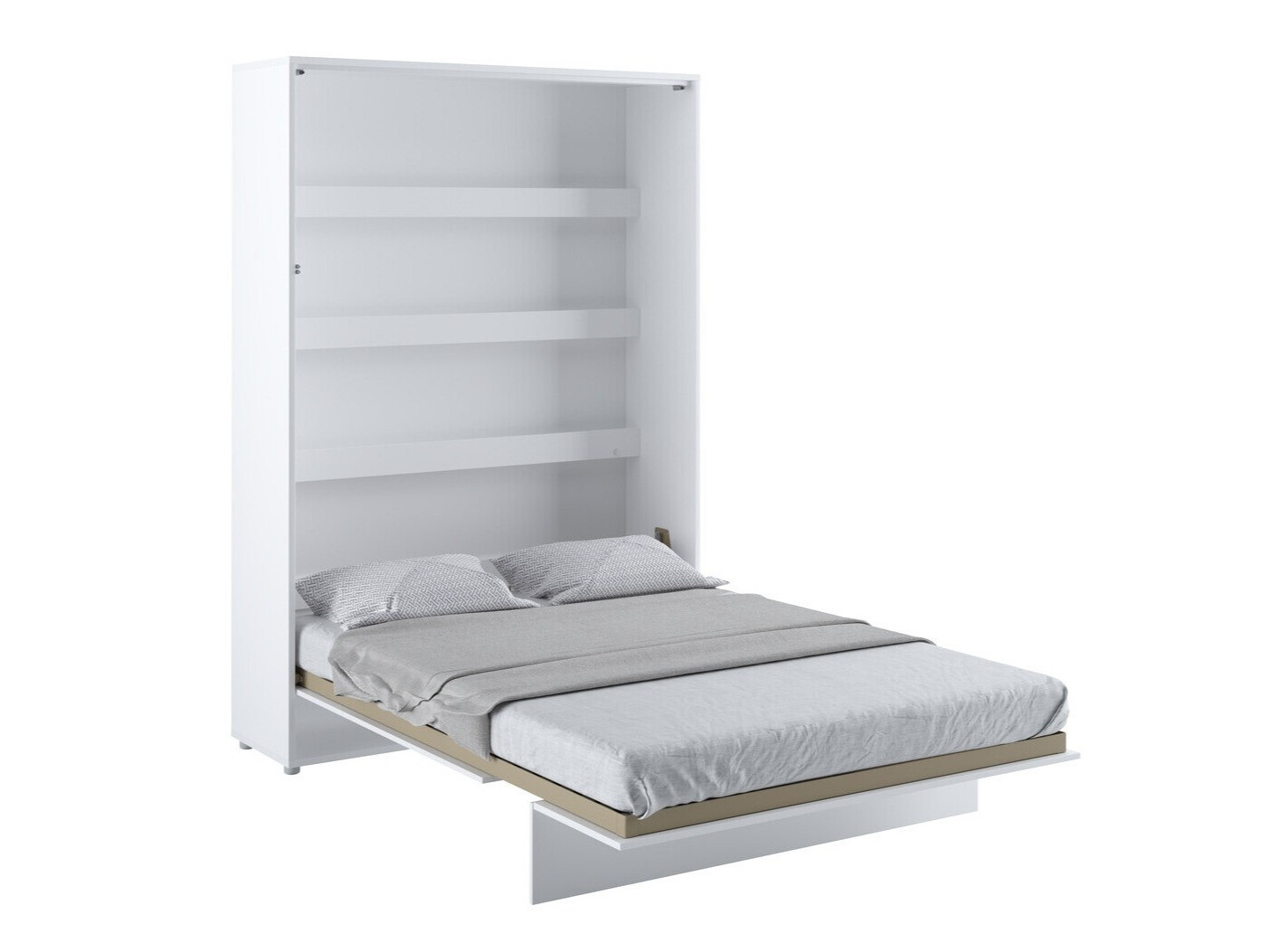 Muurbed Concept Pro Lenart (Wit + Glanzend wit)