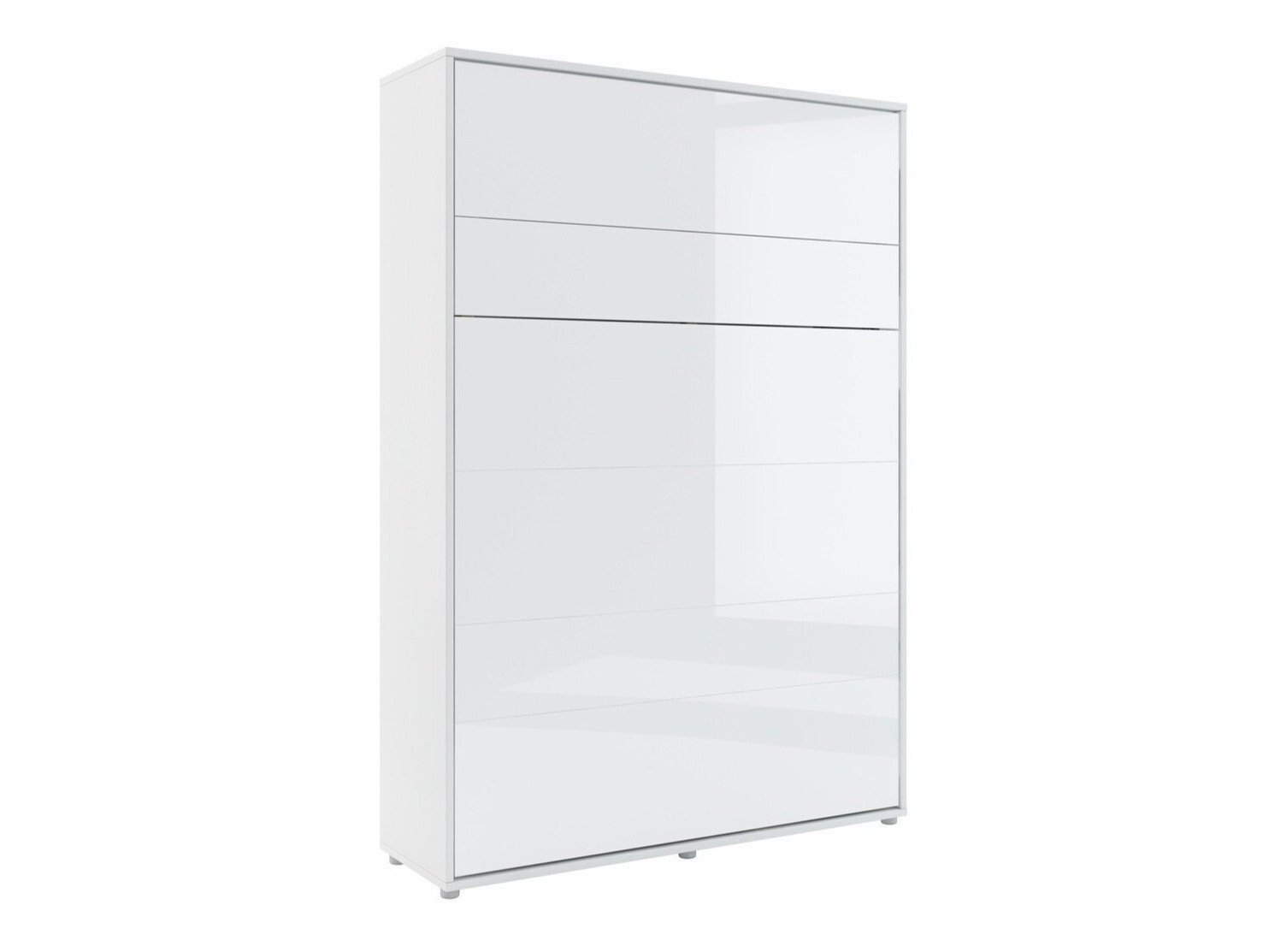 Muurbed Concept Pro Lenart (Wit + Glanzend wit)