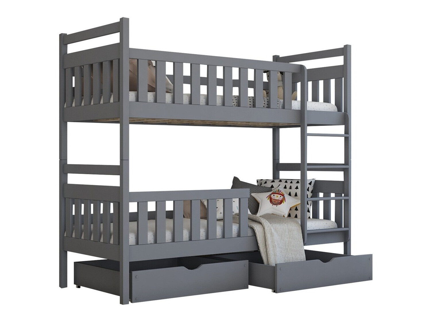 Stapelbed Vista 100 (Grijs)