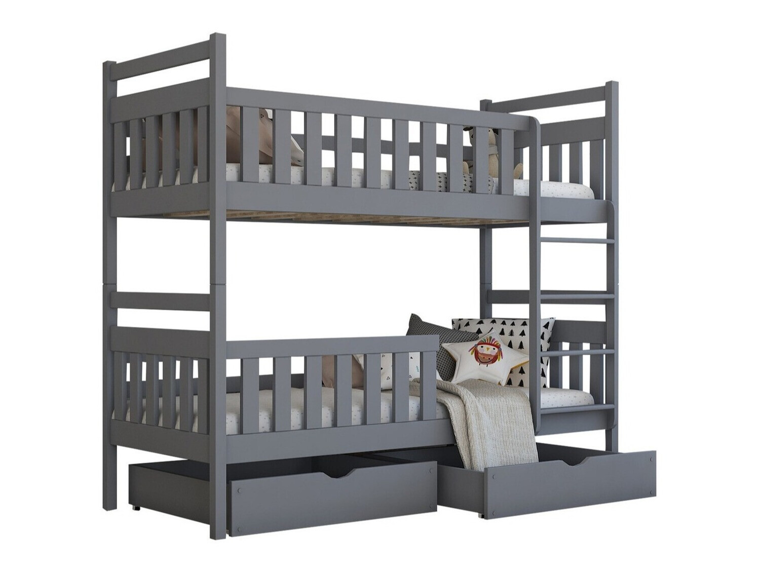 Stapelbed Vista 100 (Grijs)