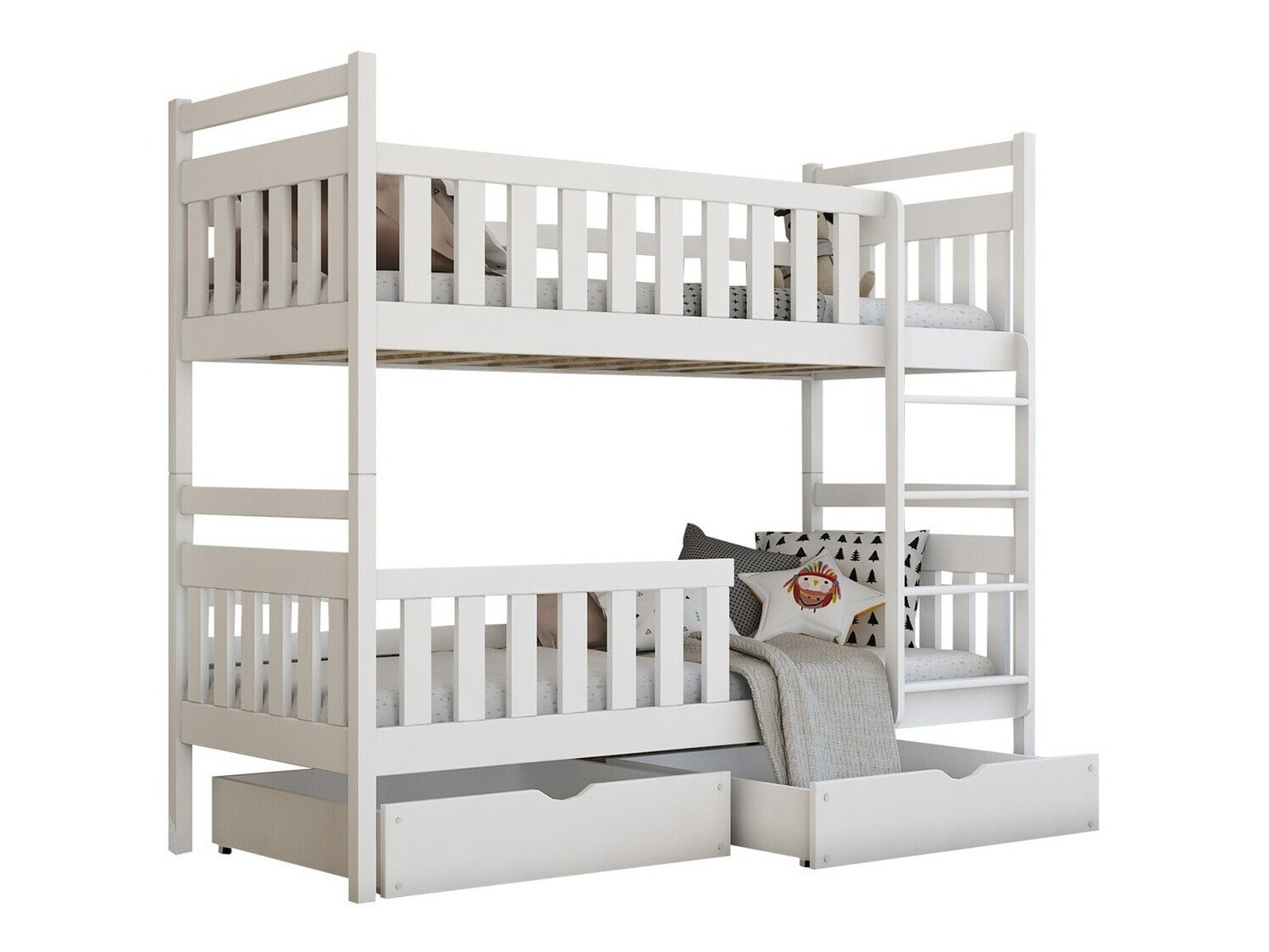 Stapelbed Vista 100 (Wit)