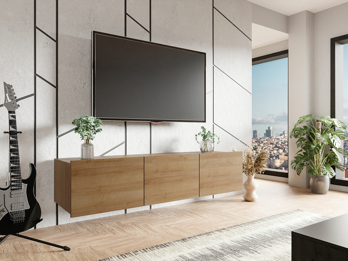 TV-meubel Tivdalu 103 (Gouden eik)