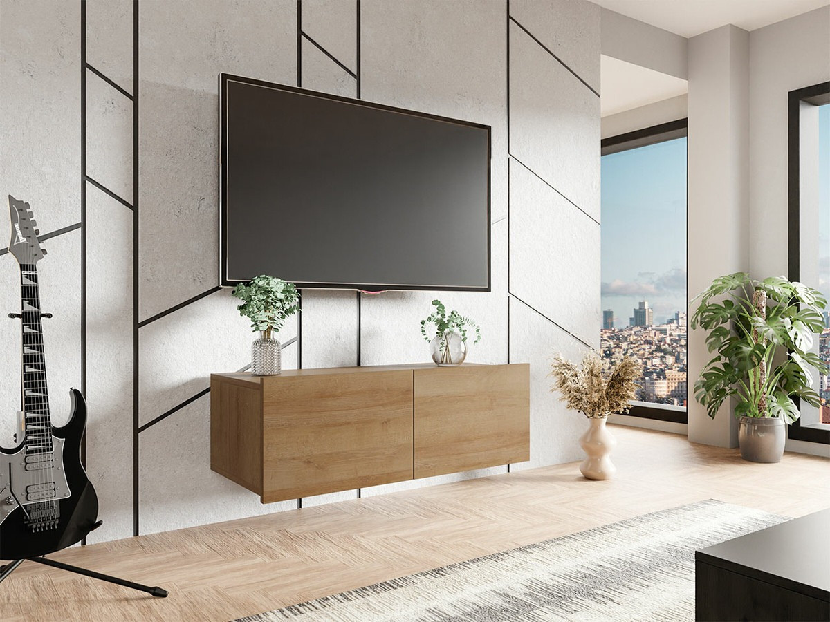 TV-meubel Tivdalu 104 (Gouden eik)