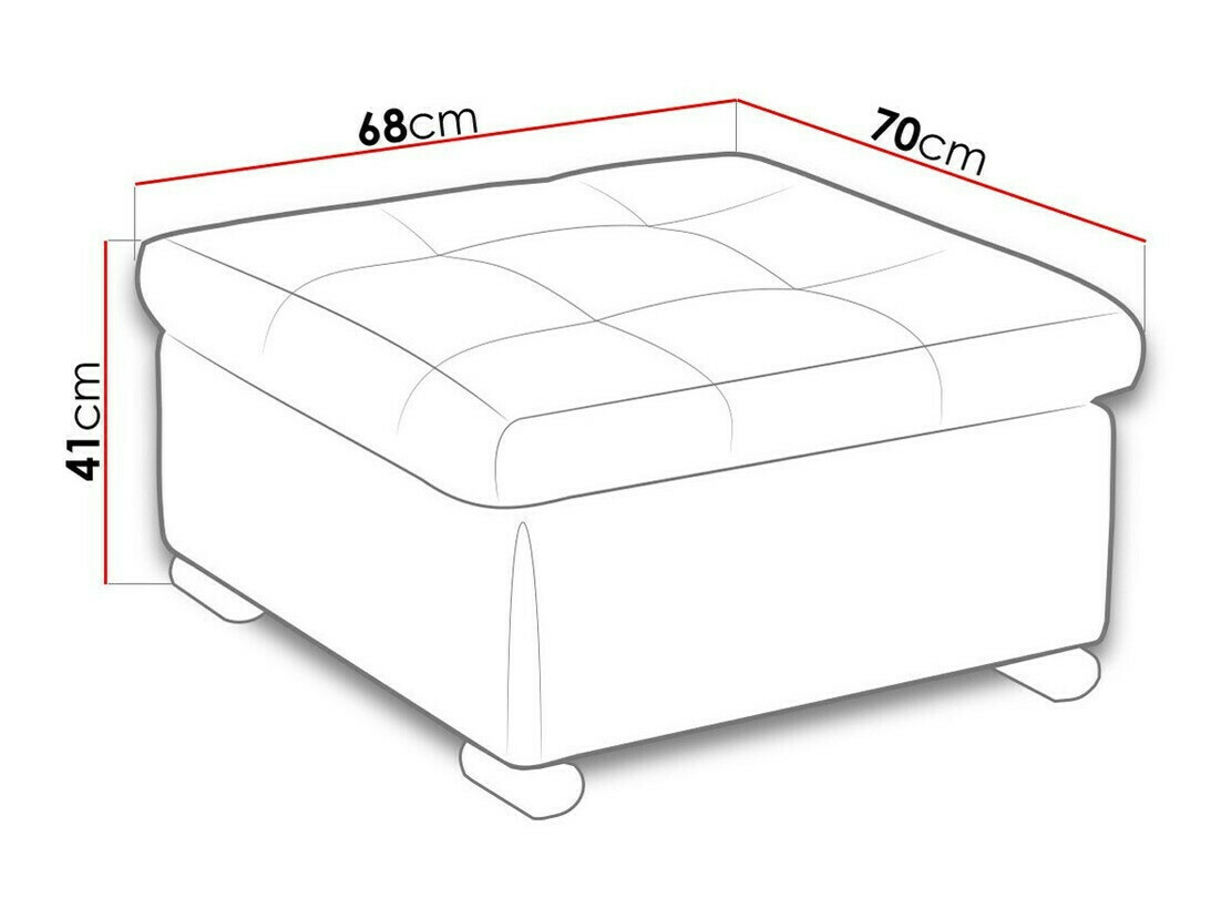 Gestoffeerde meubelset Comfivo Gemma (Soft 017 + Lawa 05)