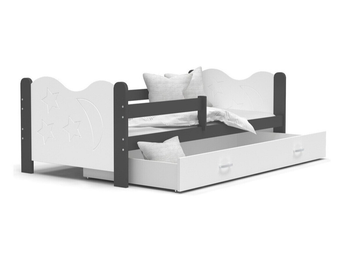 Bed Aurora 124 (Grijs)