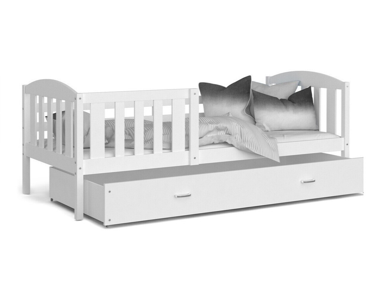 Bed Aurora 126 (Wit)