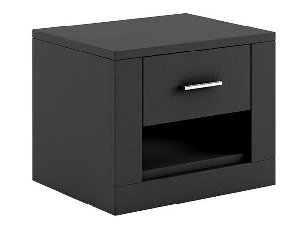 Nachtkastje Fresno 106 (Zwart)