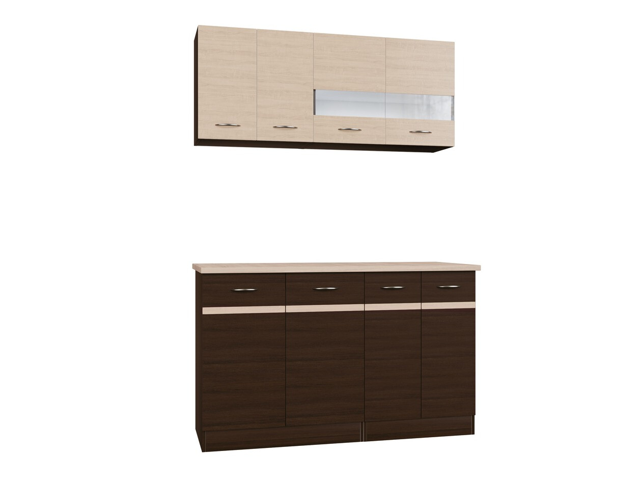 Modulaire keukenset Eli Dark 117