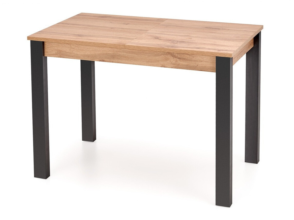 Tafel Houston 1208 (Wotan eik + Zwart)