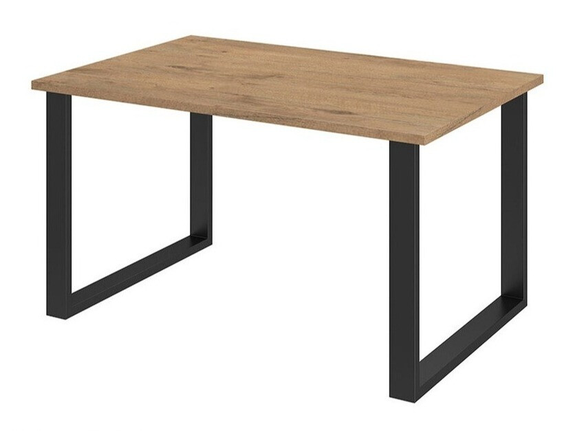 Tafel Tucson 137 (Lancelot-eik + Zwart)