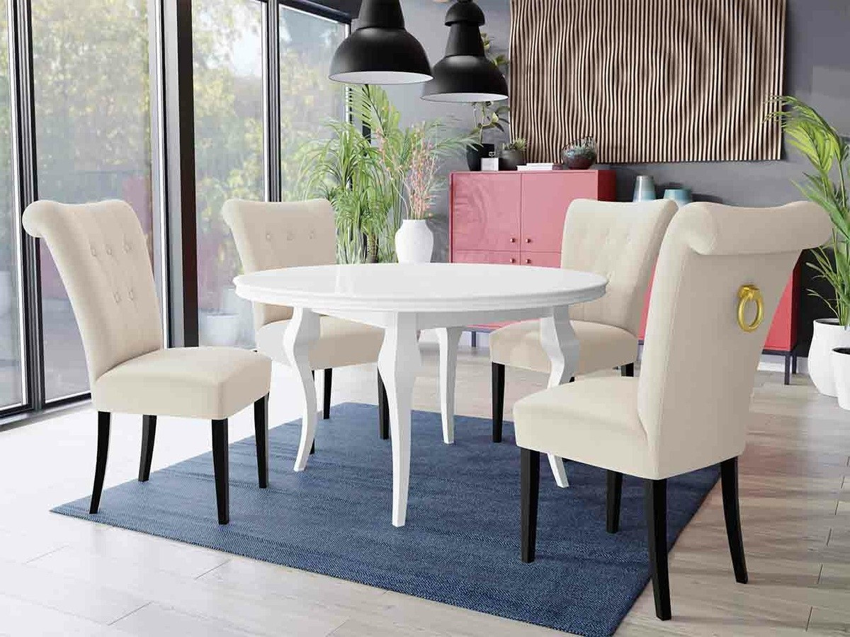 Eetkamerset Racine 142 (Gouden)