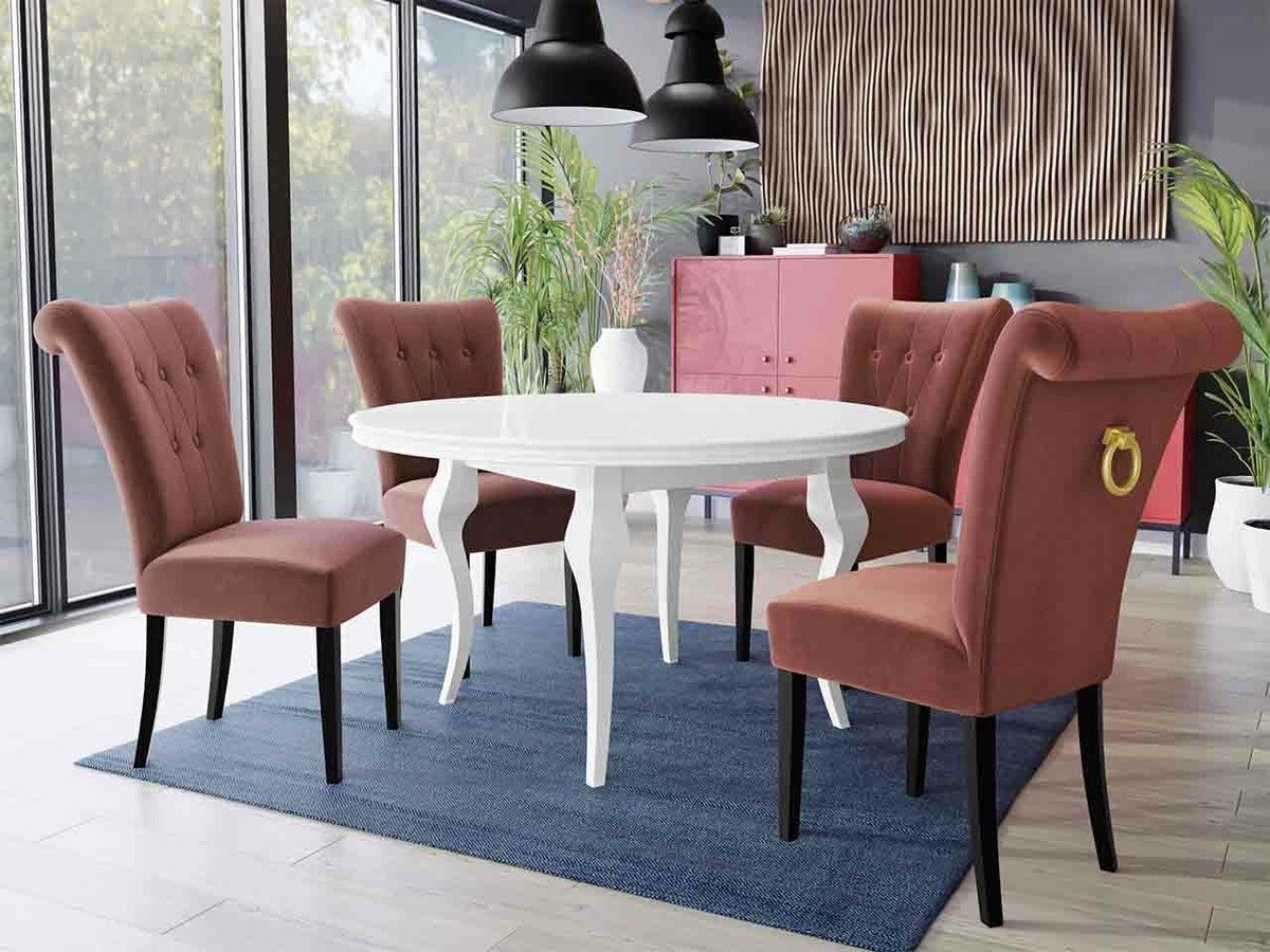 Eetkamerset Racine 142 (Gouden)