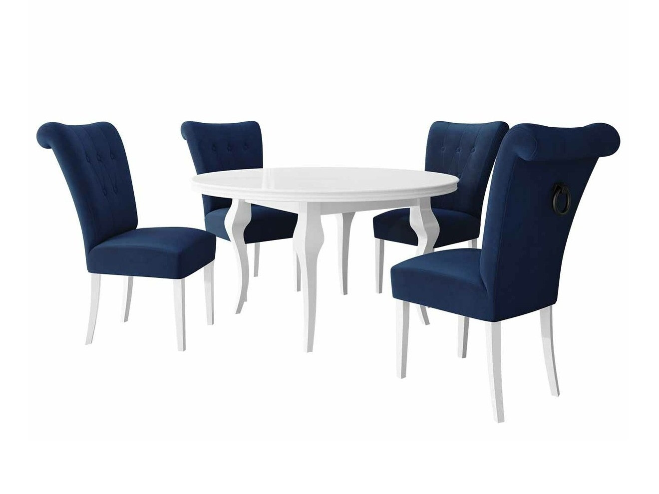 Eetkamerset Racine 142 (Zwart)