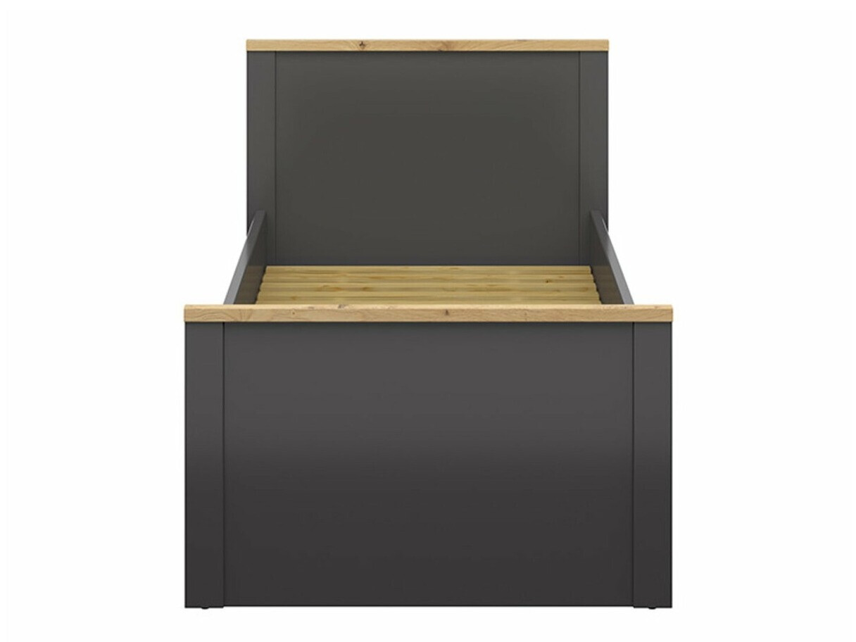 Bed Sordoro 132 (Grafiet + Artisan eiken)