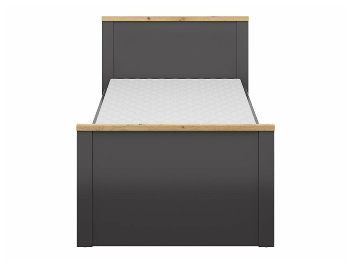 Bed Sordoro 132 (Grafiet + Artisan eiken)